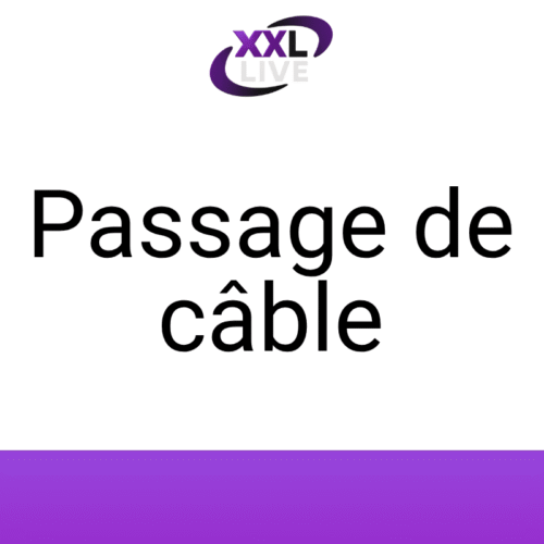 Passage de câble